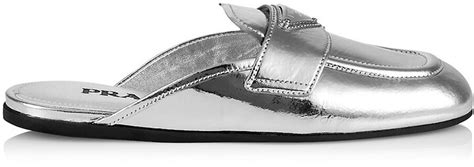 prada naplak leather mules|prada women's slippers.